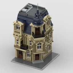 Beaux-Arts Modular Building without interior