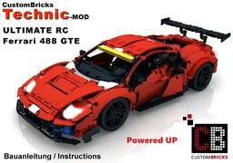 ULTIMATE RC 42125 488 GTE Control+ modification