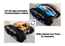 42140 App-Controlled Transformation Vehicle MOD without New Parts