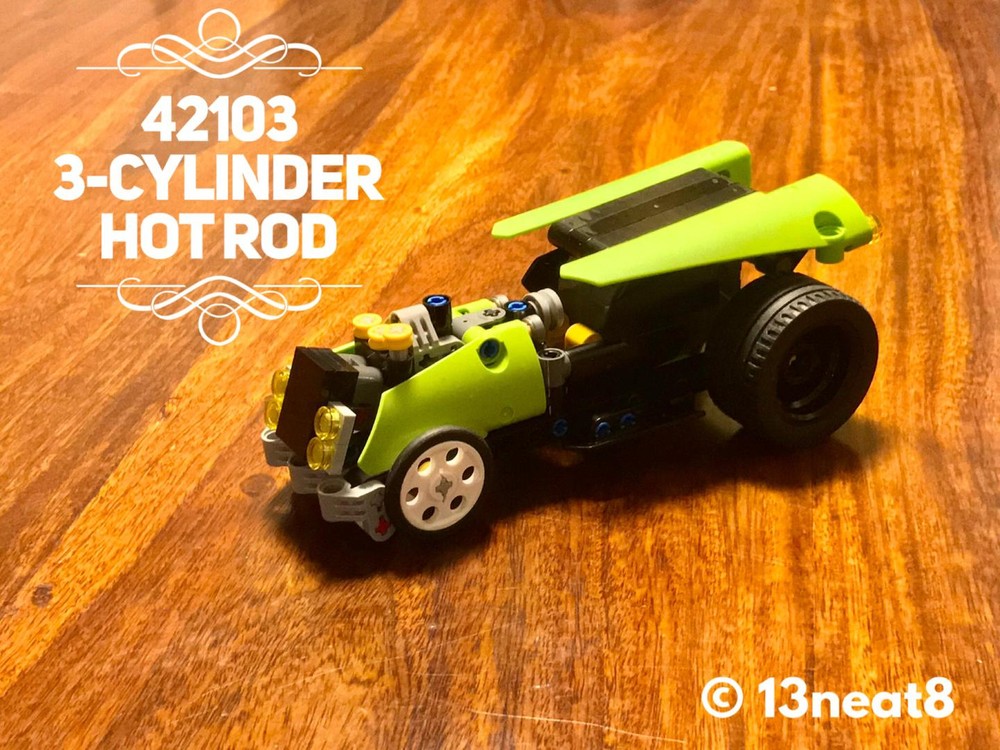 Lego 42103 3-Cylinder Hot Rod