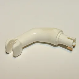 Arm, Large, with Pin / White