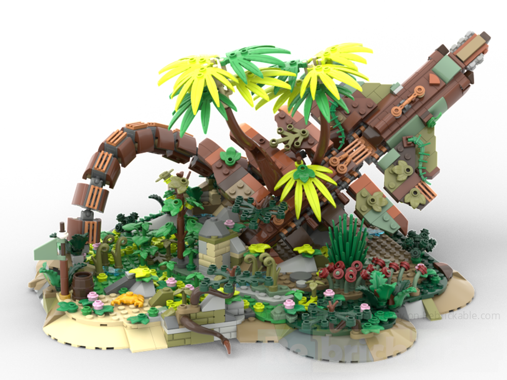 Lego Ruin of Horus (from Horizon)