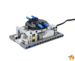 Simple motorized turntable