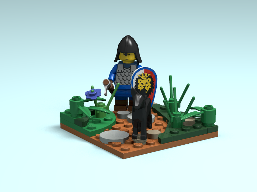 Lego The Knight and his dog