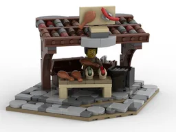 Medieval Meat Stand