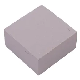 Modulex Tile 2 x 2 with White '0' Print, without Internal Supports / Modulex Tile Brown