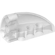 Technic Panel Round Corner 5 x 3 x 2 Right / Trans-Clear
