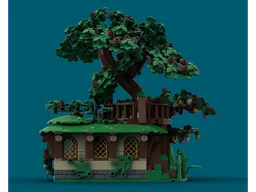 Enchanted forest tiny house