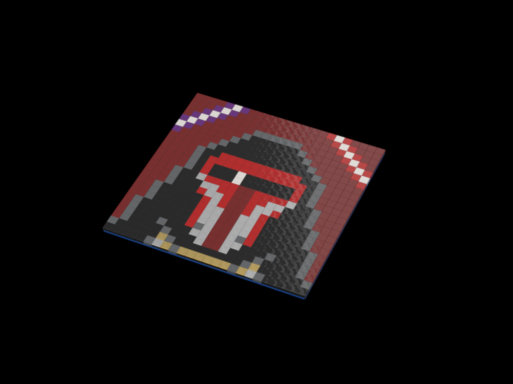 Lego Darth Revan Mosaic