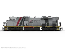 SD70ACS Etihad Rail