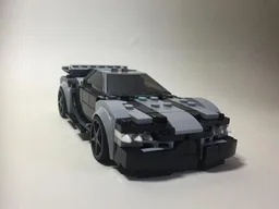 (76909) Bugatti Chiron with detailed engine