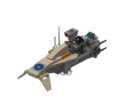 CIS Speeder with Tactical Droid