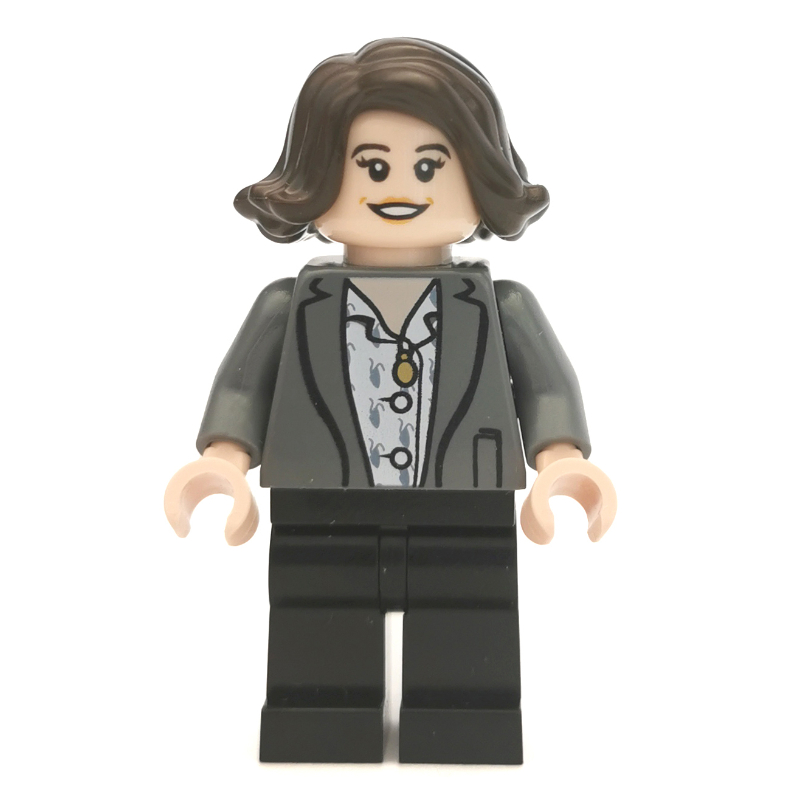 Lego Tina Goldstein, Light Bluish Gray Jacket