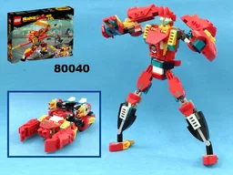 Transformer Hover tank from LEGO Monkie Kid 80040: Combi Mech
