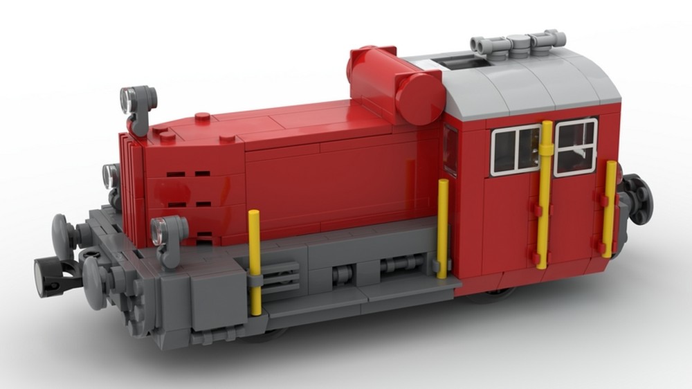 Lego Diesel-locomotive DR Kö II "Köf"