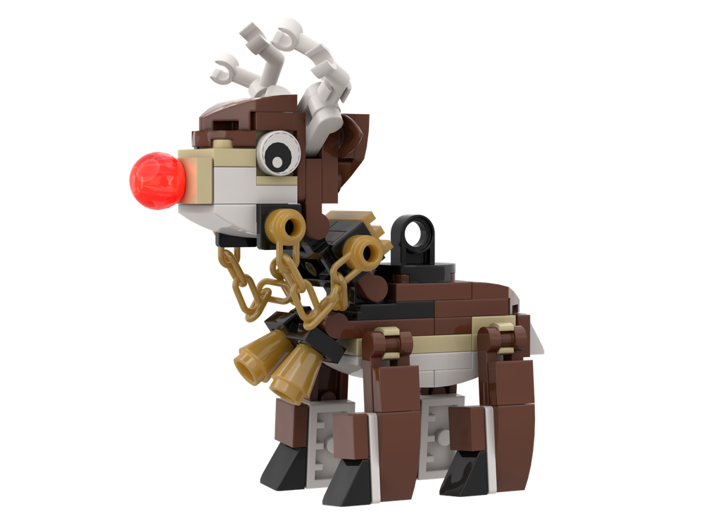 Lego Rudolf Ornament