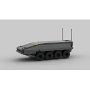 Futuristic APC Combat Version