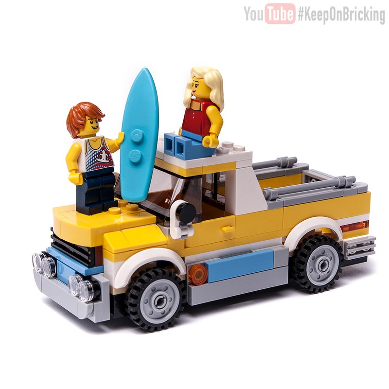 Lego 31079 Surfer's pickup