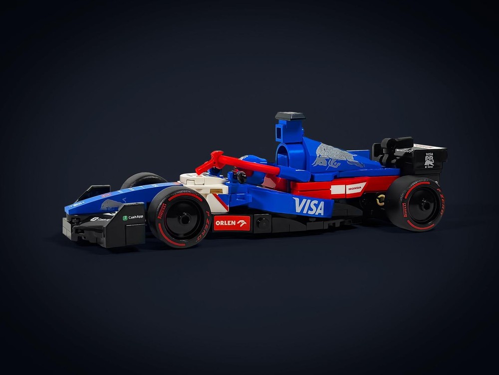 Lego Visa Cash App RB VCARB 01 F1 Race Car