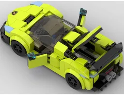 Lamborghini Huracan Lime version modified