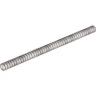 Hose, Ribbed 7mm D. 15L / 12.0cm / Metallic Silver