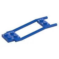 Animal / Creature Accessory, Horse Hitching, 1 x 2 Plate and 2 x 2 Plate [Studded] / Blue