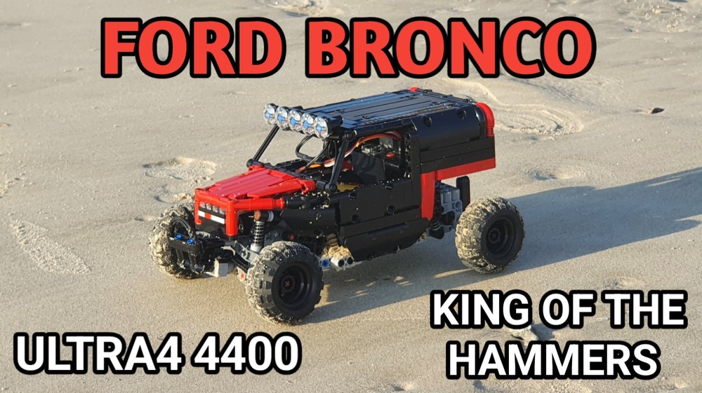 Lego FORD BRONCO ULTRA4 4400 KING OF THE HAMMERS