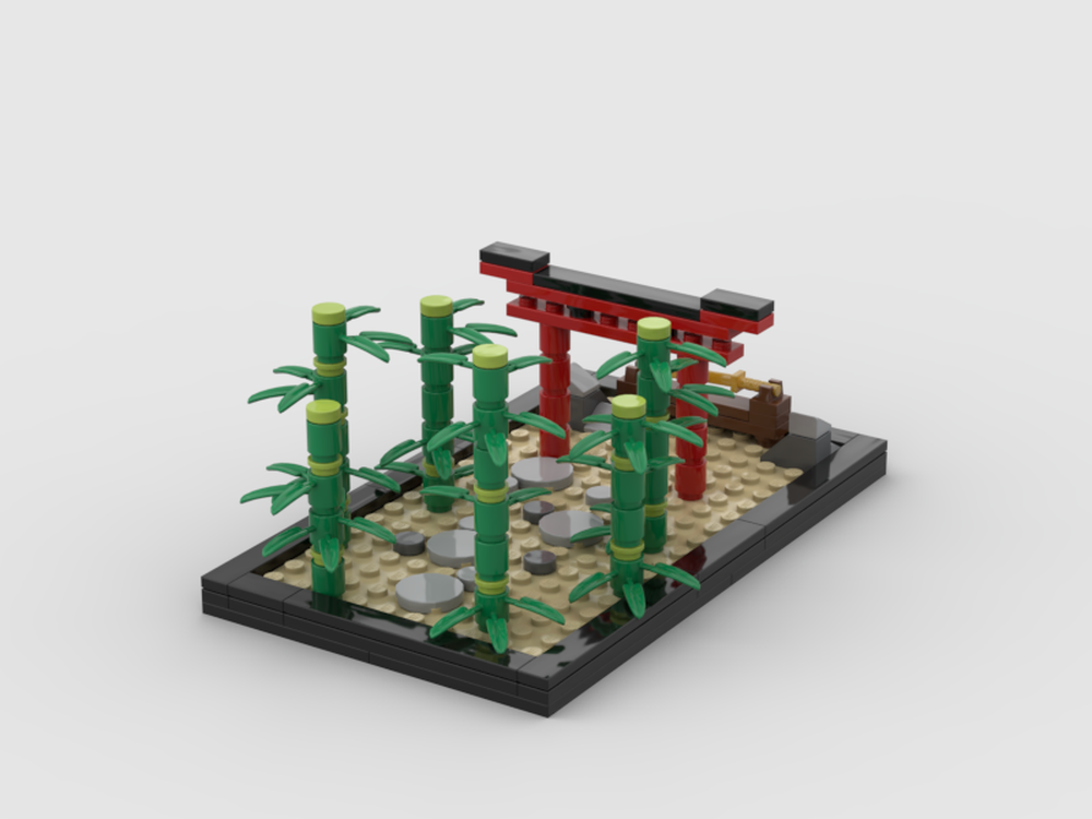 Lego Bamboo Forest