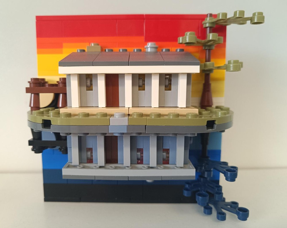 Lego The Upside Down - The Byers House Micro Scale