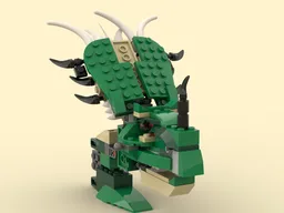 31058 Styracosaurus albertensis head