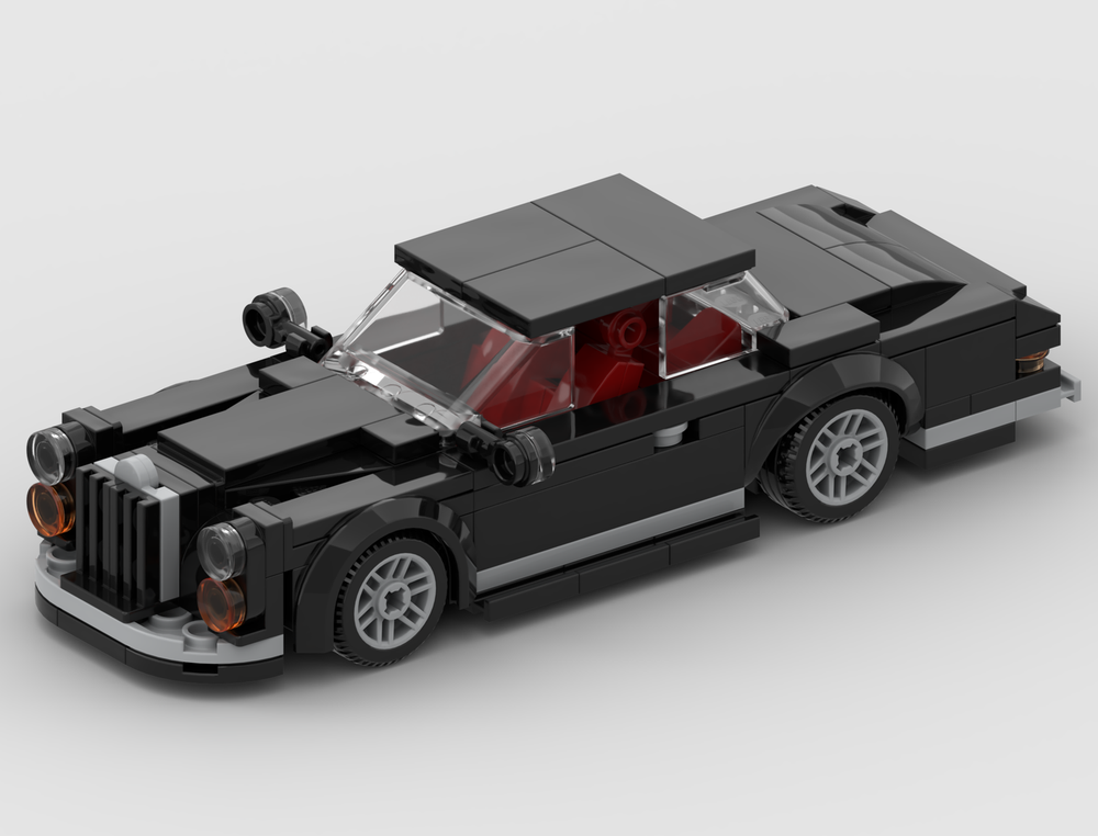 Lego Black 50s Luxury Car for your City Street