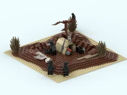 "Past Catching Up" Diorama