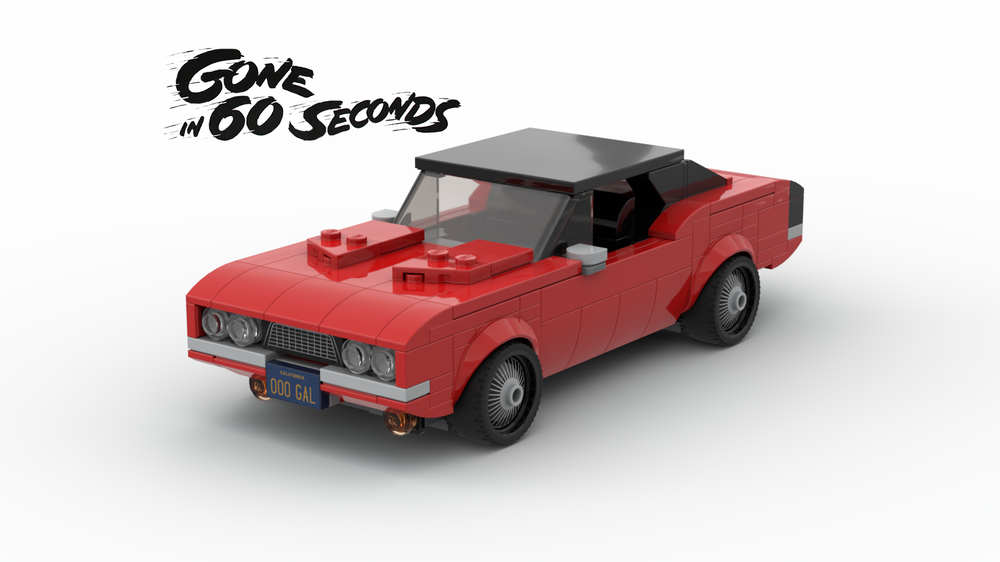 Lego 1970 Dodge Challenger 'Gone in 60 Seconds'