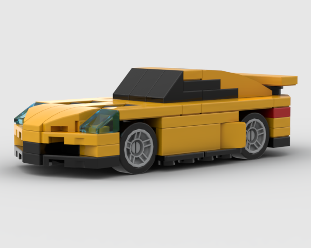 Lego 5 stud wide porche 911 gt3