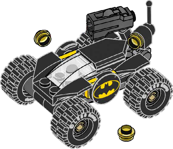 Lego Off-road Batmobile