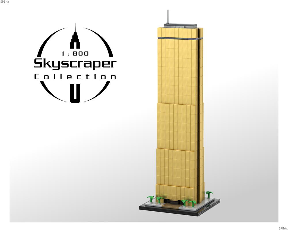 Lego 63 Building 1:800 Scale (Hanwha 63 City)