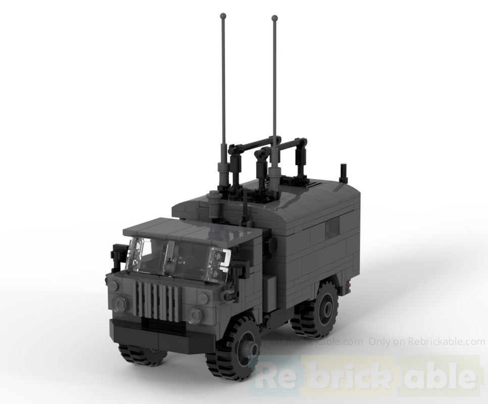 Lego GAZ-66 R-142 Command and Staff Vehicle