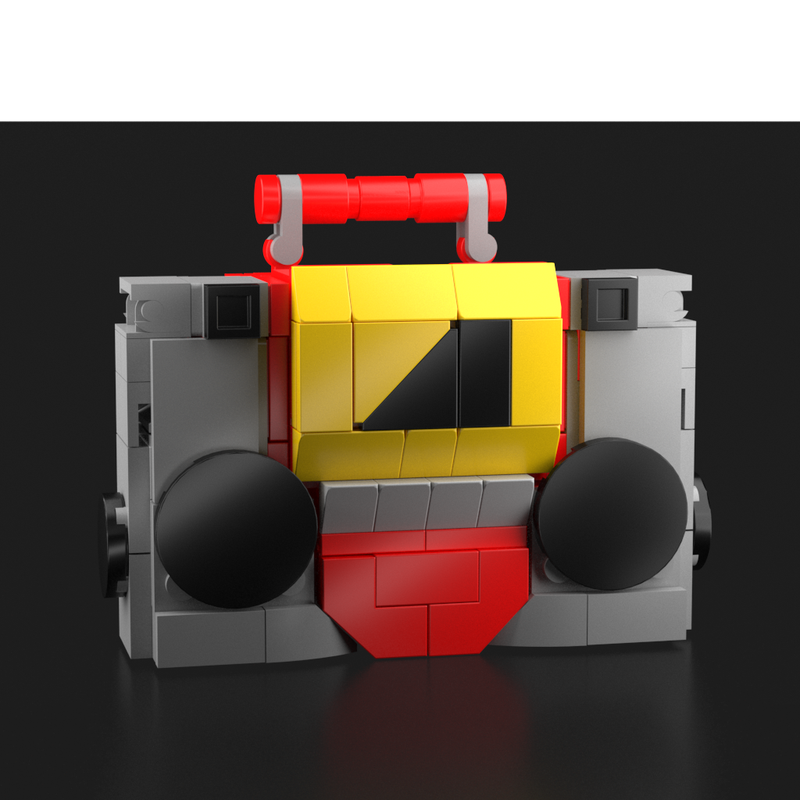 Lego CBB04B Beng G1-inspired Transformable Blaster