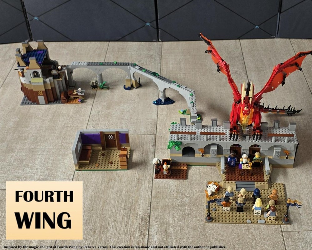 Lego Fourth wing fan MOC