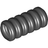 Hose, Ribbed 7mm D. 2L / 1.6cm / Black