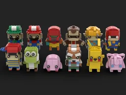 Super Smash Bros 64 Brickheadz