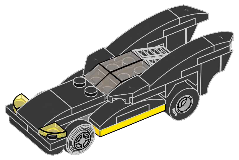 Lego Batmobile
