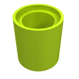 Technic Pin Connector Round 1L [Beam] / Lime