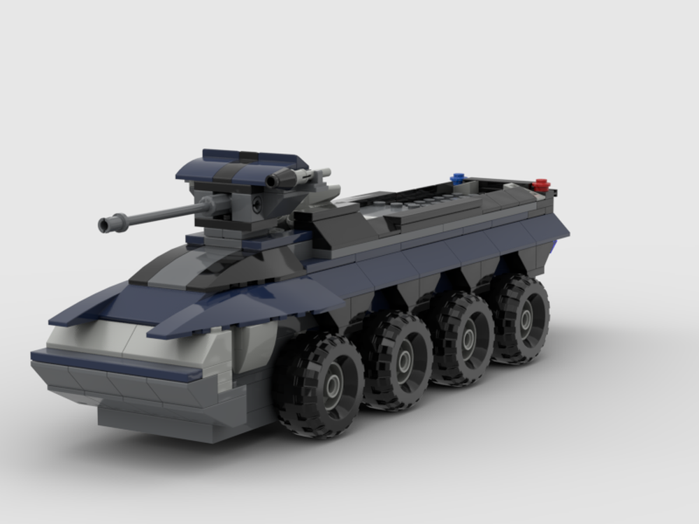 Lego Futuristic Police-Marine APC