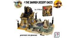 Adventurers Chapter 2.The Barren Desert Oasis, Alternative Build For 1x 77013