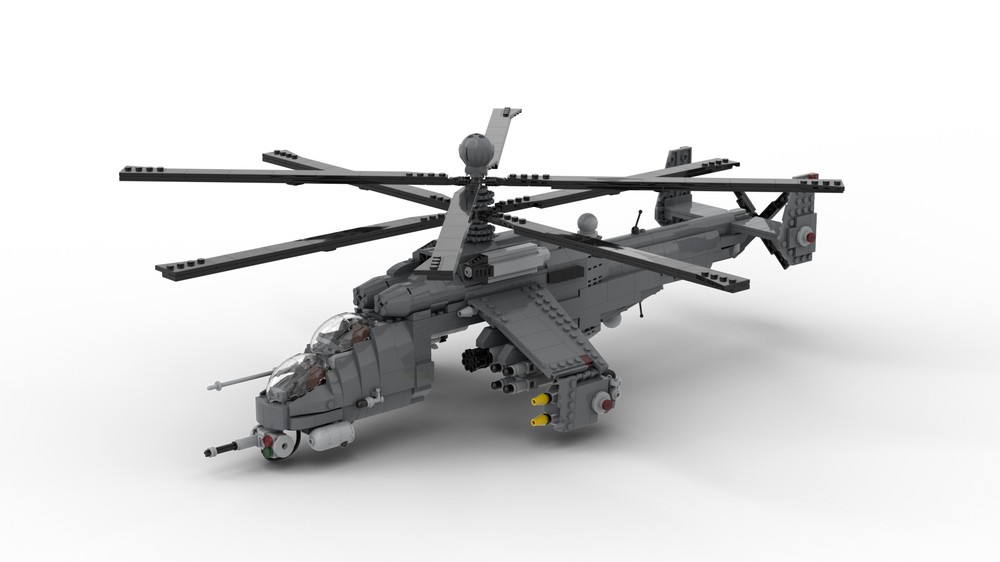 Lego Mil Mi-24 Z | HIND Z - Minifigure Scale