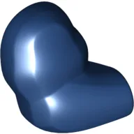 Bigfig Arm, Right [Plain] / Dark Blue