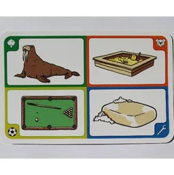 Game Card, Creationary, 110 Walrus / [No Color/Any Color]
