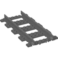 Vehicle Track, Train, 9V Straight / Dark Bluish Gray
