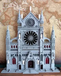 Gothic Cathedral Facade